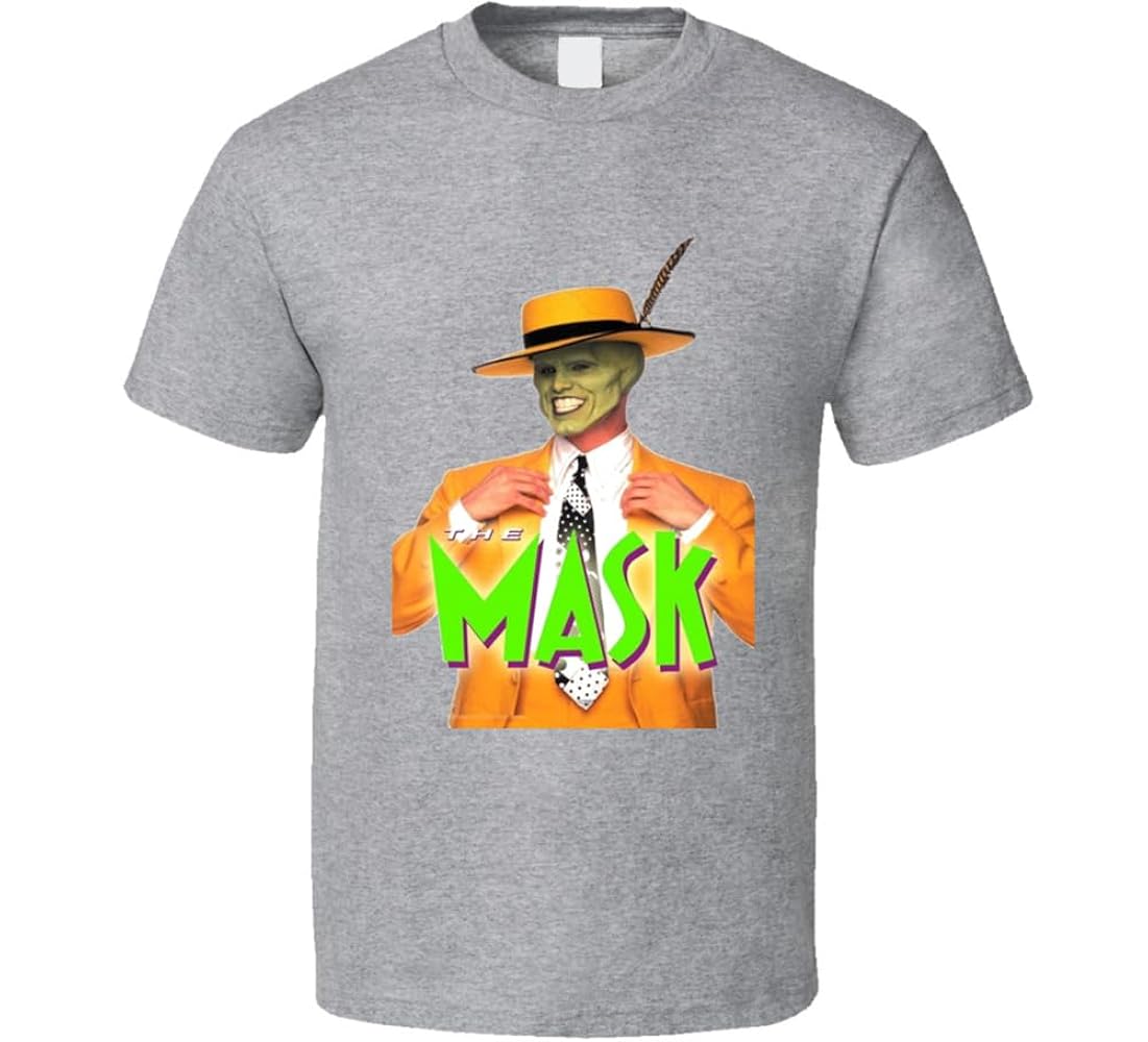 The Mask Jim Carrey Funny Comedy Retro 90's Movie T Shirt S
